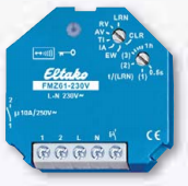 Eltako FMZ61-230V Power Relay Wireless Actuator 2000W 30 m Range Flush Mount