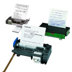 Citizen Needle Printer Mechanism, 5V, 40 Columns, Without Rotary Head, Max Media Width 58 mm, Model MD911SS