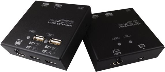Value KVM Extension Cable via Cat.6 - HDMI - 4x USB 60 m (14.99.3041)