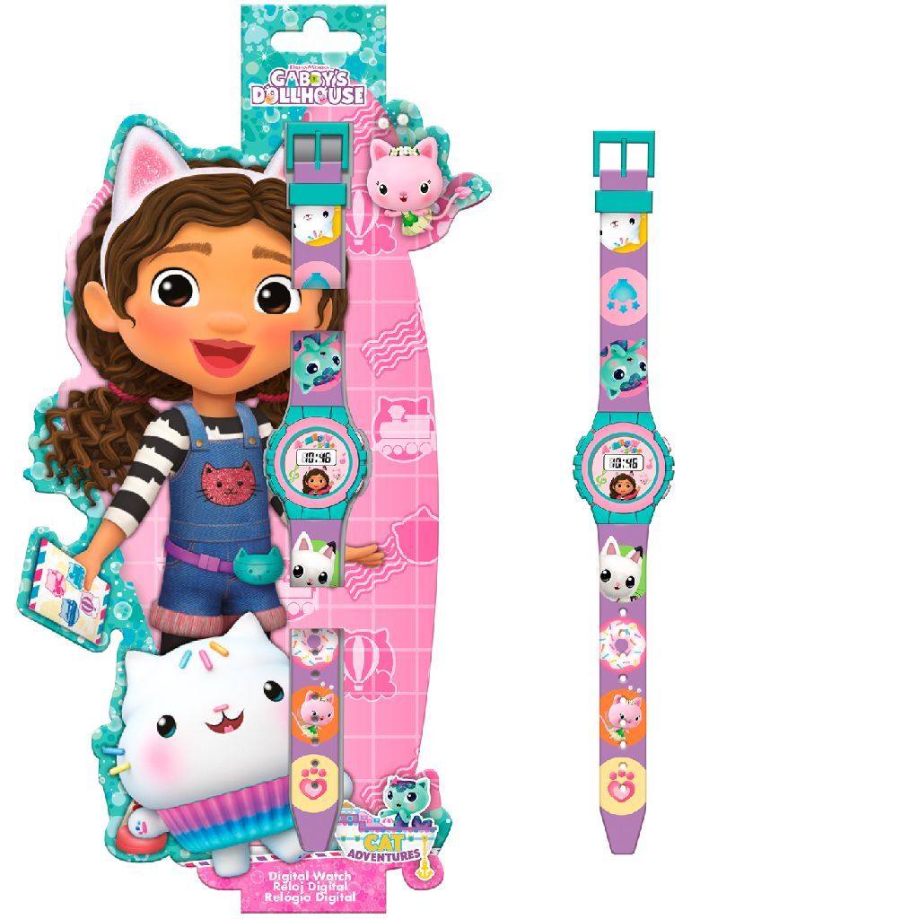 Gabby's Dollhouse Digital Watch