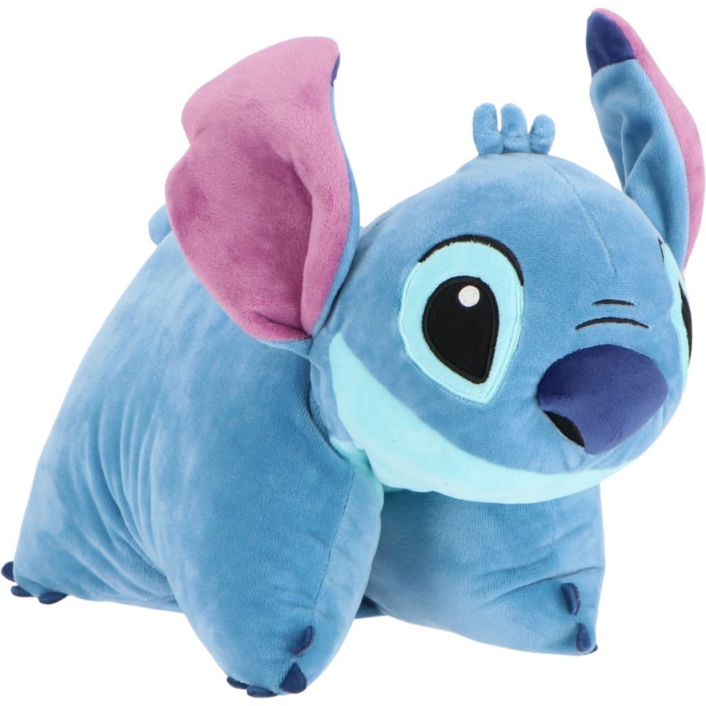 Disney Stitch Plush Pillow Stitch 45x28 cm Blue