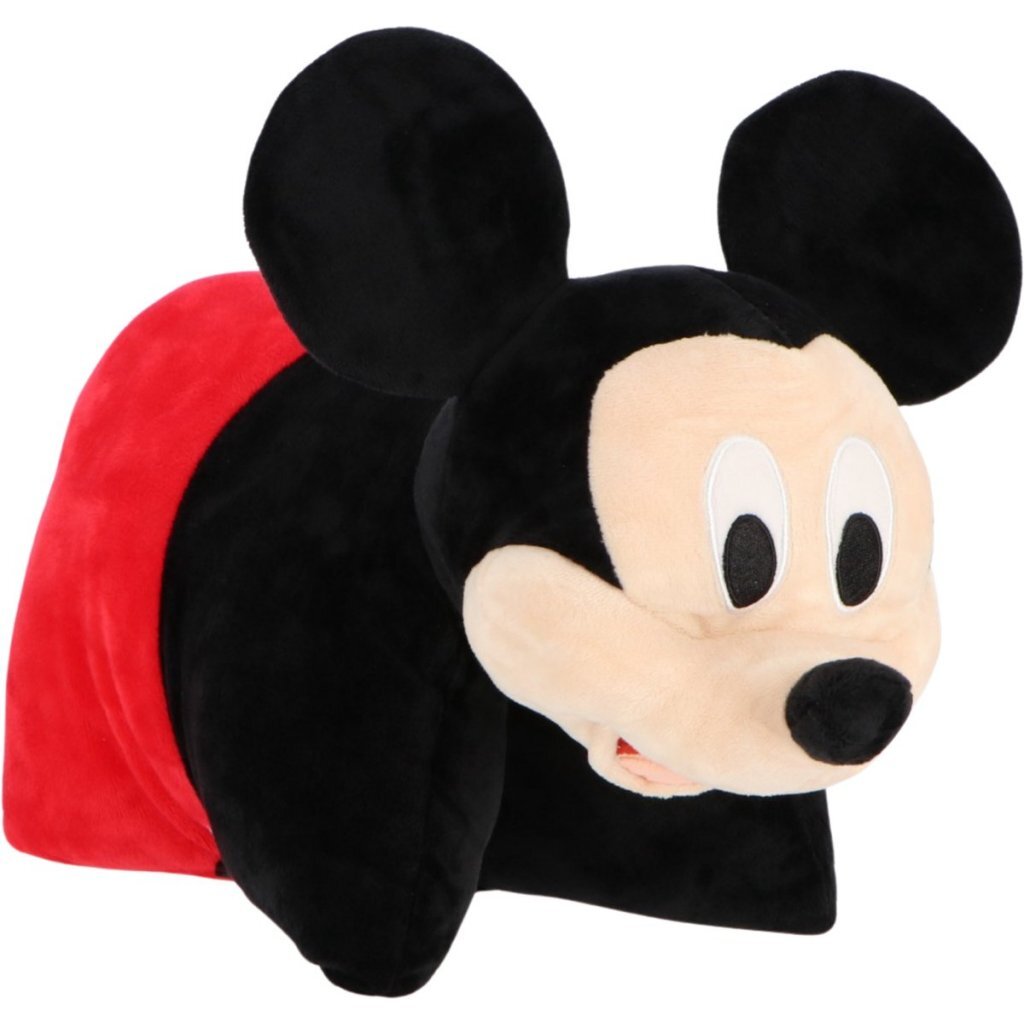 Disney Mickey Mouse Plush Pillow 45x28 cm Red/Black