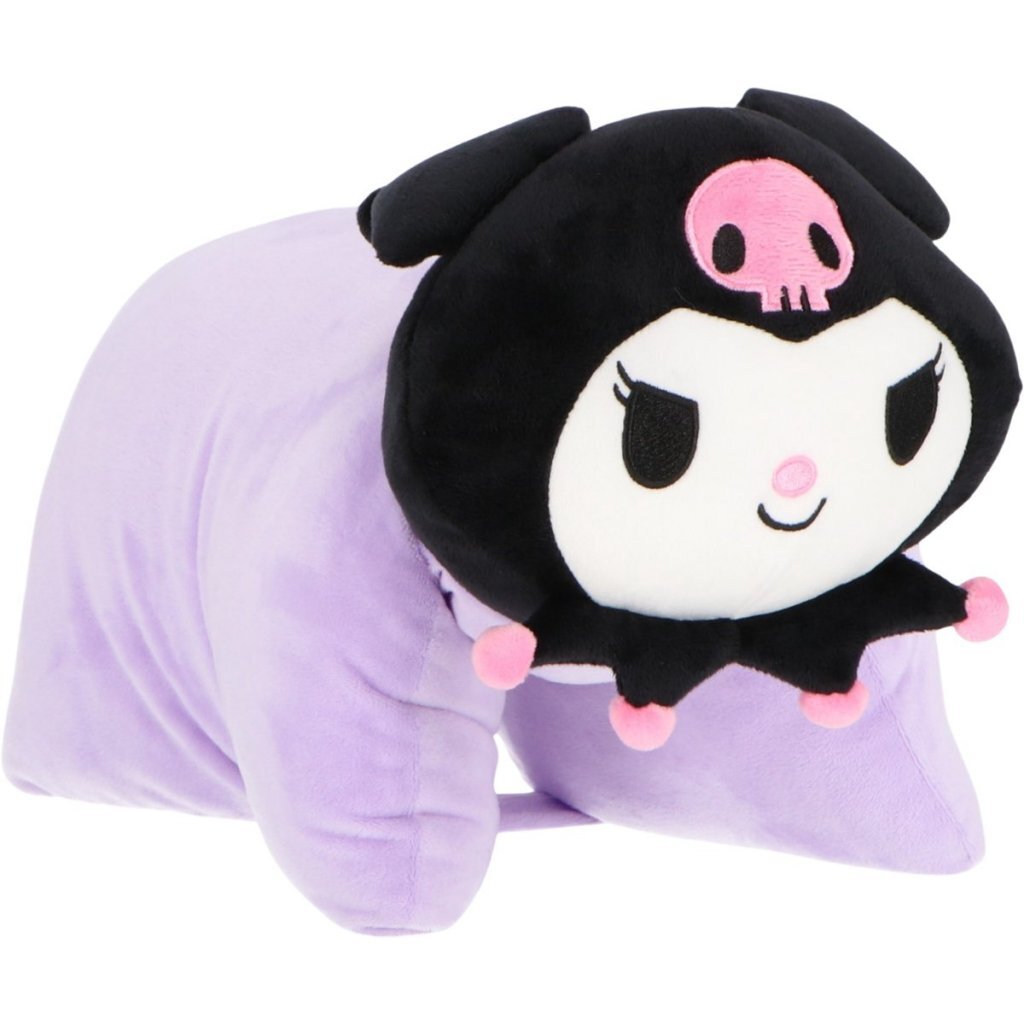 Hello Kitty Plush Cushion Kuromi 45x28 cm Black/Purple/White