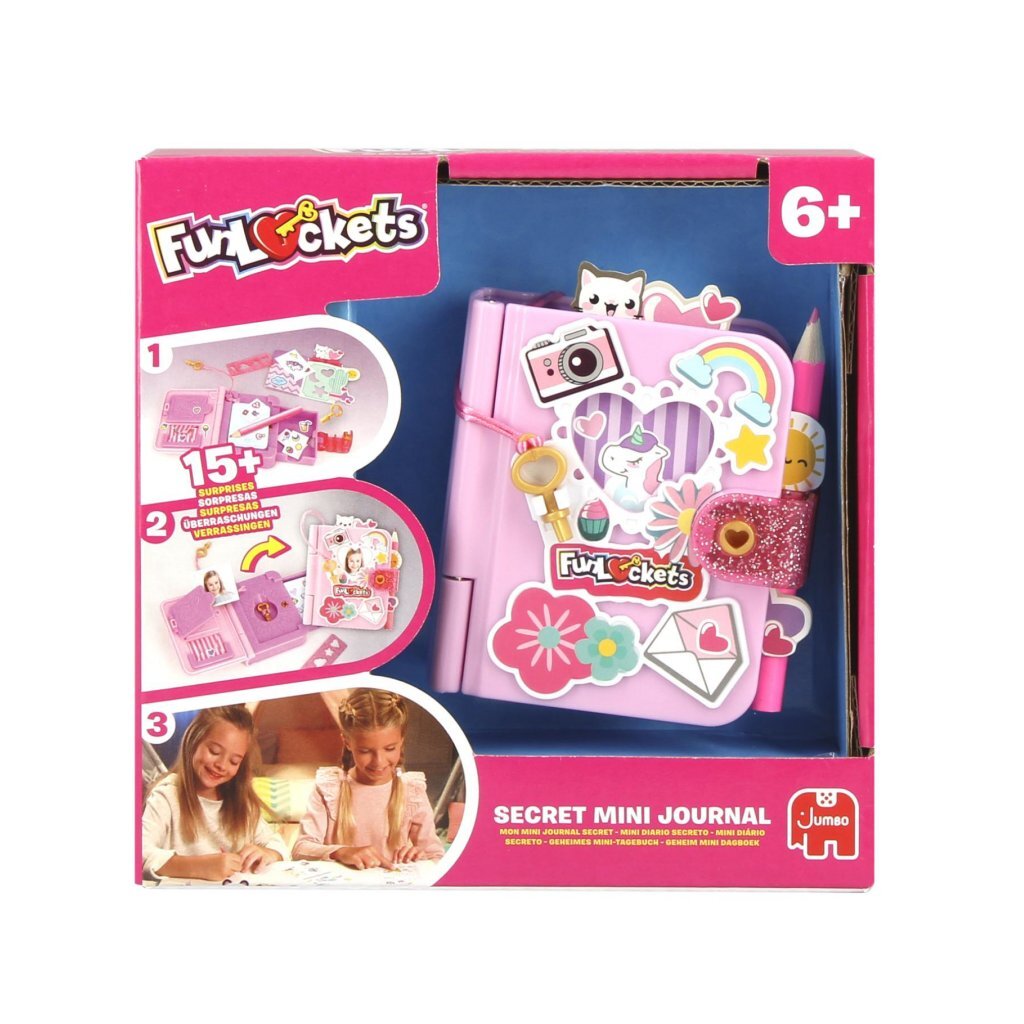 Jumbo Funlockets Secret Mini Diary
