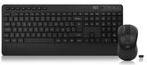 ACT Wireless Keyboard and Mouse Bundle, Azerty, Silent Click, Eco-Friendly, AC5730