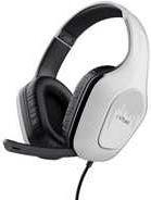 Trust GXT 415PS Zirox - Headset - Over-Ear - Wired - 3.5 mm Jack - White - 24993