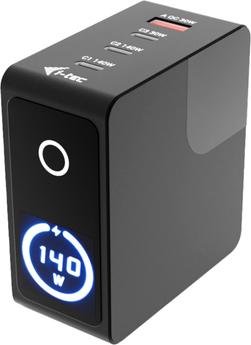 I-TEC 140W Intelligent Multiport USB Charger 3x USB-C 1x USB-A LCD Display (CHARGER-INTG140W)