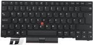Lenovo Primax - Ersatztastatur Notebook - mit Trackpoint - QWERTY - GB - Schwarz - FRU - für ThinkPad P14s Gen 1, P14s Gen 2, T14 Gen 1, T14 Gen 2 (5N20V44036)