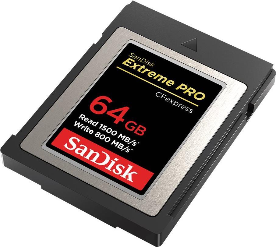 SanDisk Extreme Pro - 64GB CFexpress Flash Memory Card (SDCFE-064 G-GN4NN)