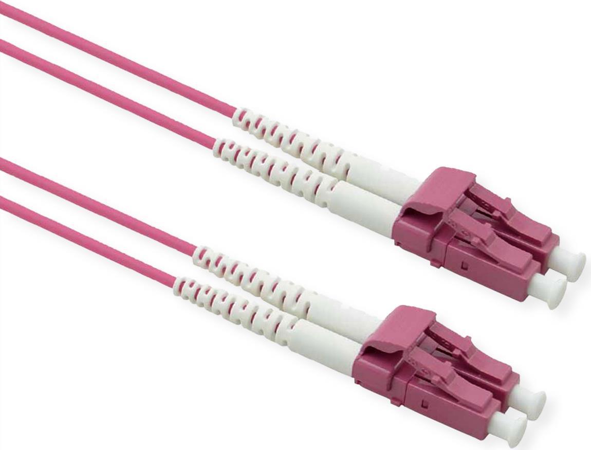 Fiber Optic Cable Armored OM4 Duplex LC-LC LS0H 7 m - Cable (21.15.8614)