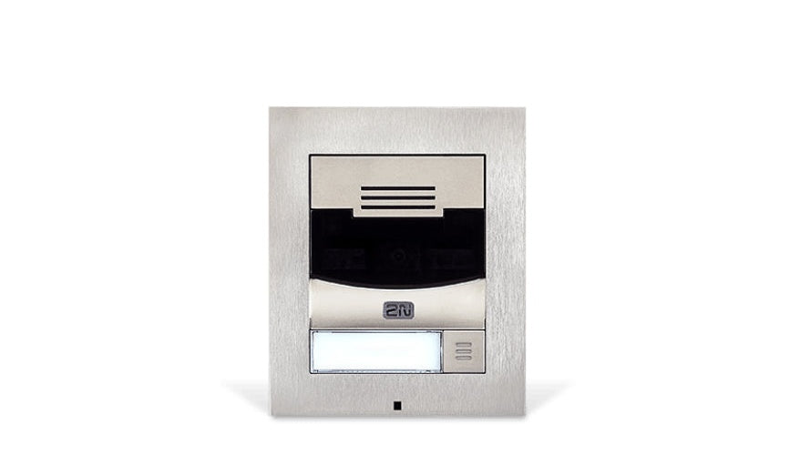 2N Telecommunications 9155301BS Video-Zugangssystem Satinierter Stahl (9155301BS) afbeelding 1
