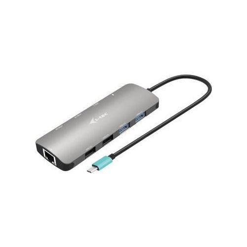I-TEC USB-C METAL NANO 2X HDMI DOCKING STATION + PD 100W (C31NANOHDM2DOCPD) afbeelding 1