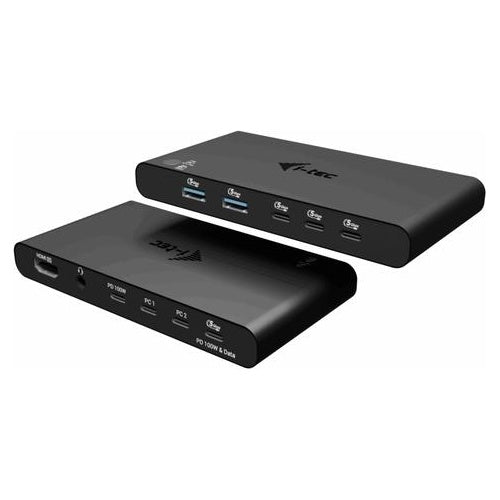 i-tec Dockingstation - USB-C / USB4 / Thunderbolt 3 / Thunderbolt 4 / Thunderbolt 5 (C31KVMHDMIDOCKPD) afbeelding 1