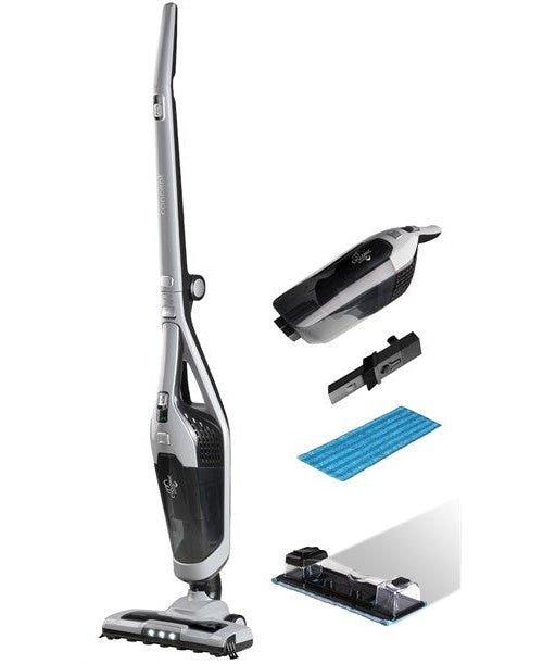 Concept VP4201 stick vacuum/electric broom 2-in-1 stick vacuum AC Dry&wet Bagless 0.6 L 90 W Black  Silver afbeelding 1