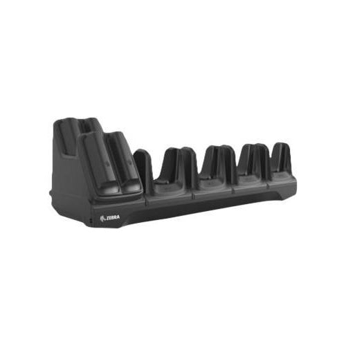 Zebra 4-Slot Terminal Charger with 4-Slot Battery Charging - Handheld-Ladestation + Batterieladegerät - für Zebra MC22, MC2200, MC27, MC2700 afbeelding 1