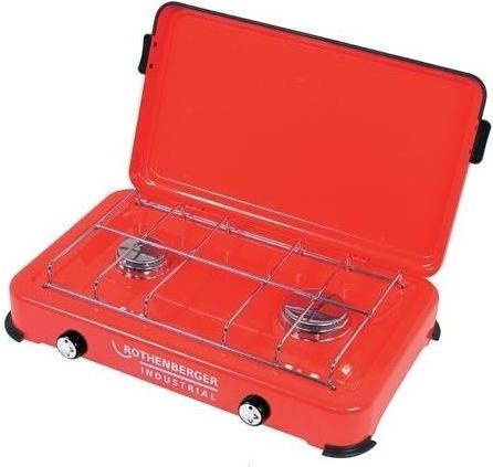Rothenberger Duo-Campingkocher with Hose & Regulator 35940