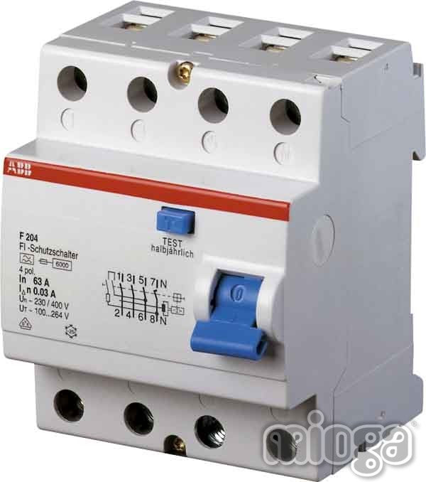 ABB RCD 63/0.5 F204A-63/0.5 (2CSF204101R4630)