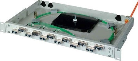 Telegärtner Patch Panel - Light Gray, RAL 7035 - 1U - 48.3 cm (19") - 6 Ports (H02030A0573)