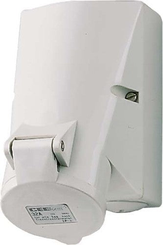 Wanddose 32A 4p 1h>50V IP44 2983A