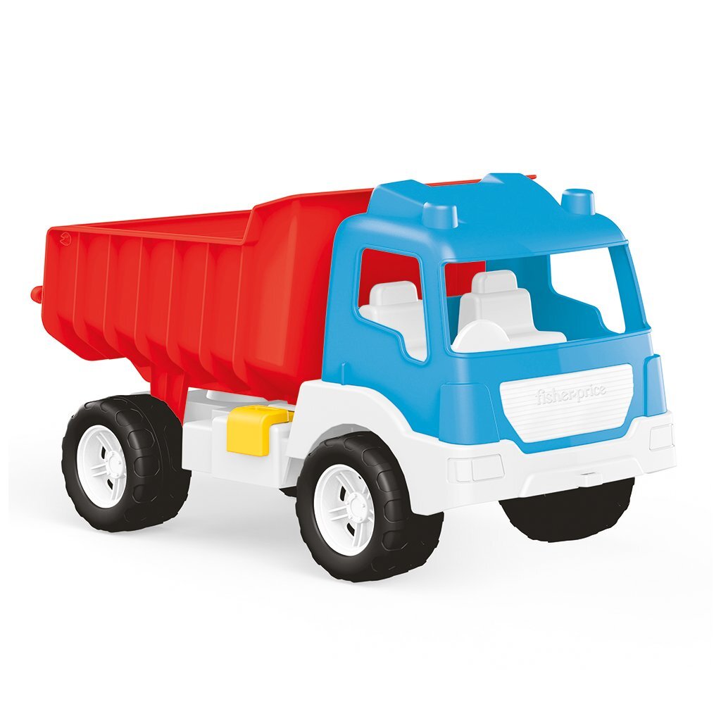 Dolu Fisher Price Dump Truck White/Blue/Red for Kids