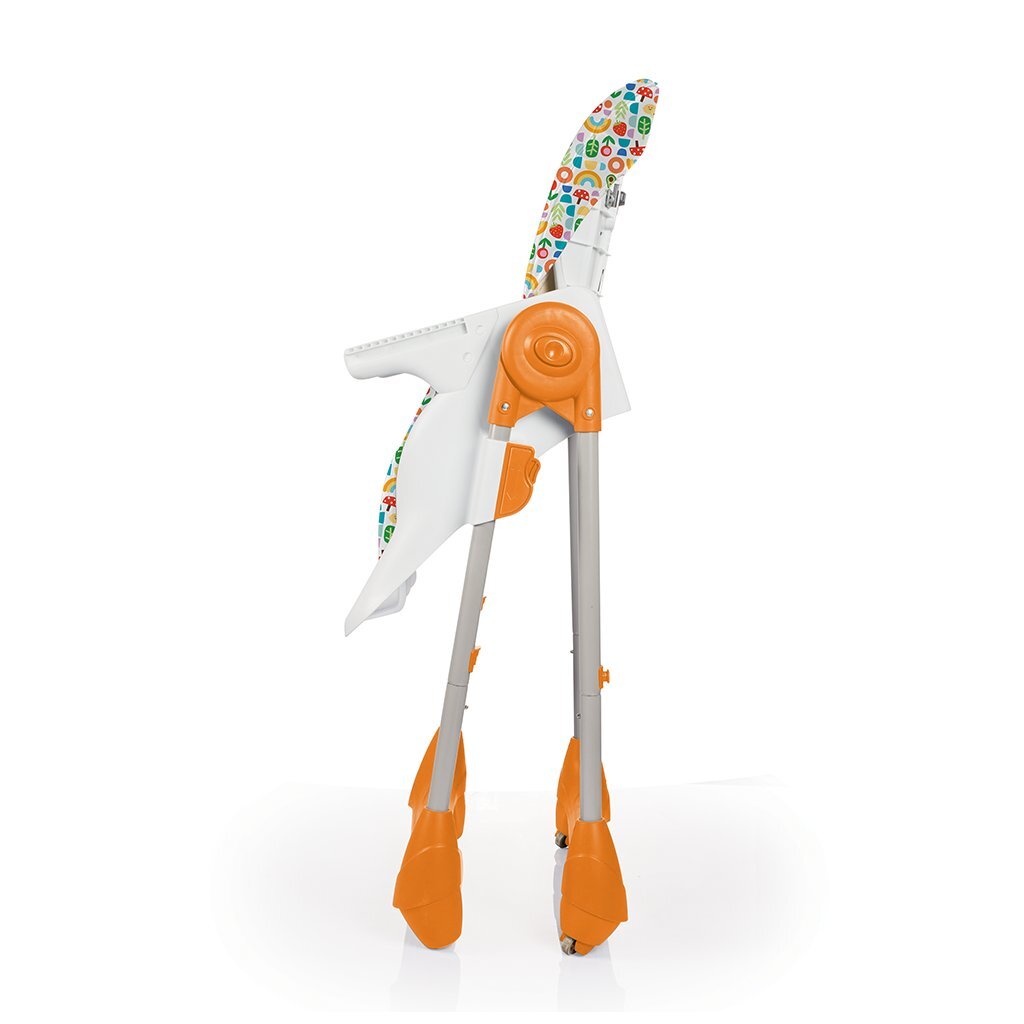 Dolu Fisher Price Deluxe High Chair White/Orange 105x57x87 cm