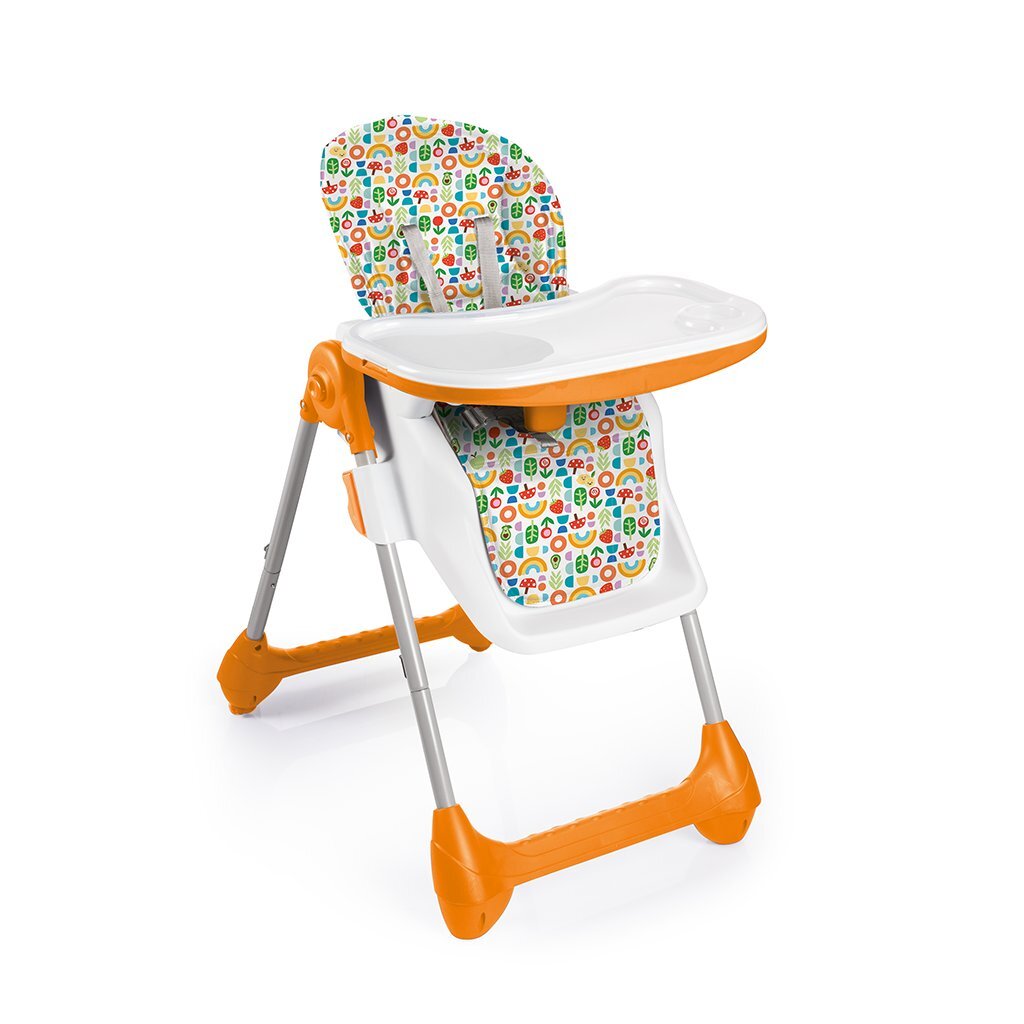 Dolu Fisher Price Deluxe High Chair White/Orange 105x57x87 cm