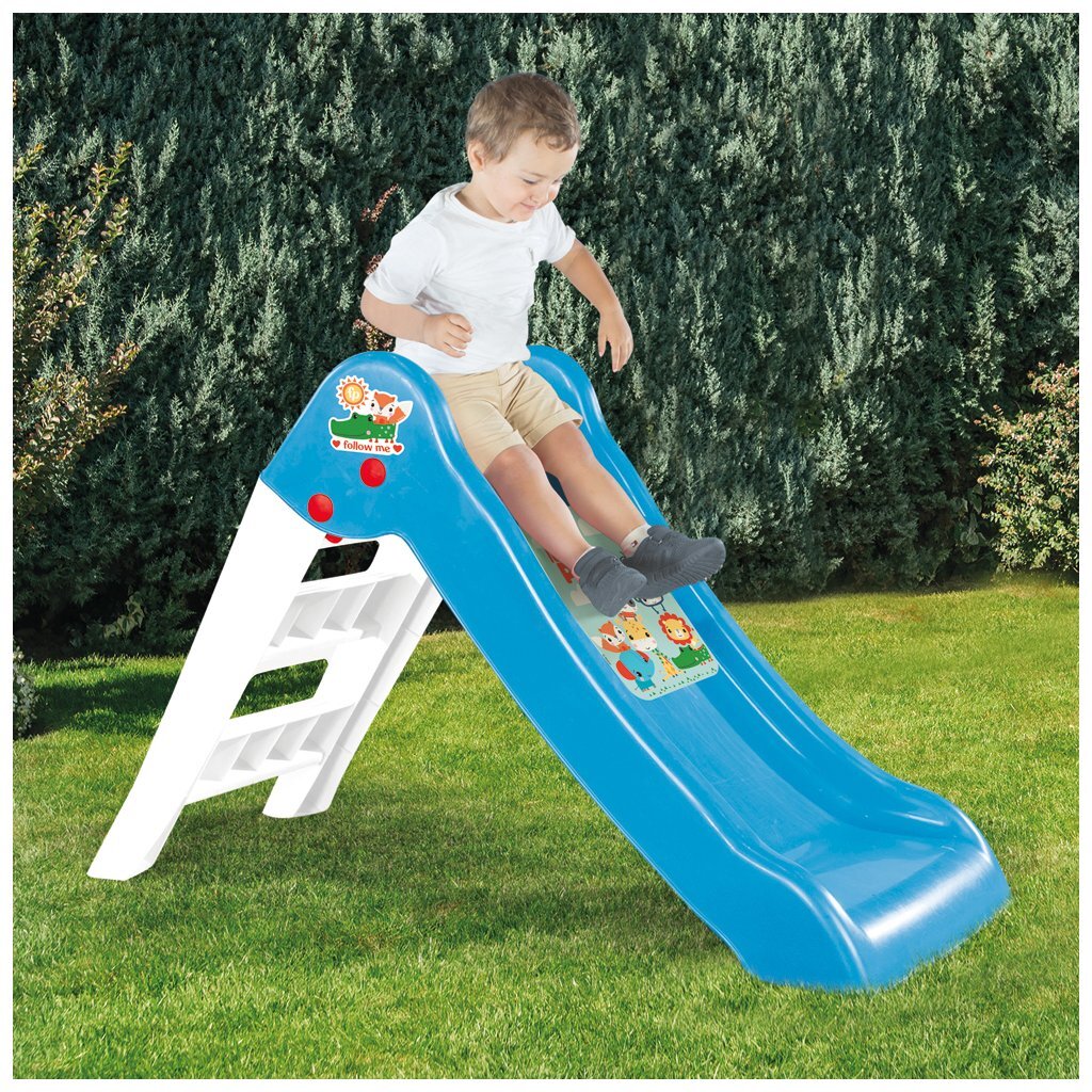 Dolu Fisher Price Slide Blue/White 70x111x47 cm for Kids