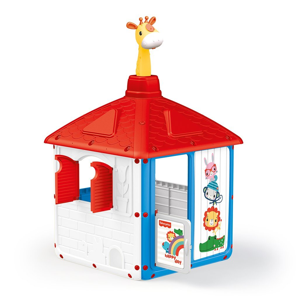 Dolu Fisher Price Playhouse 178.5x104x104 cm - Colorful Indoor/Outdoor Playhouse for Ages 2+