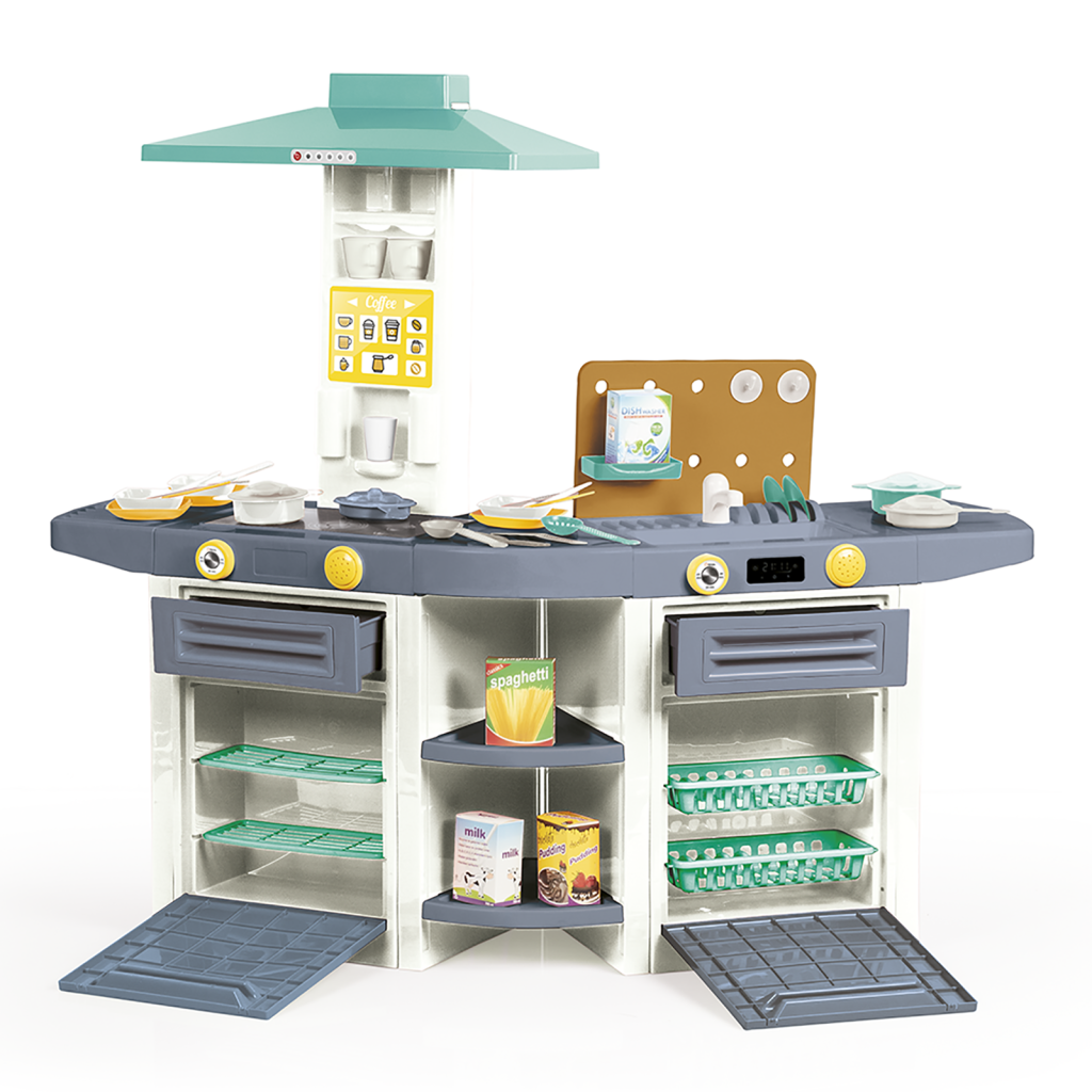 Dolu Chef Kitchen Set XL with Accessories and Sounds for Kids