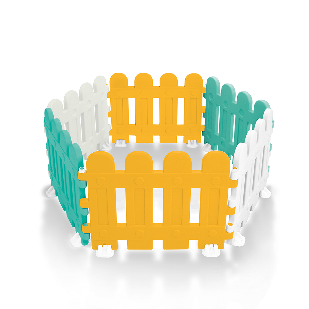 Dolu Child Gate 6-piece 55 cm High for Safe Play Area