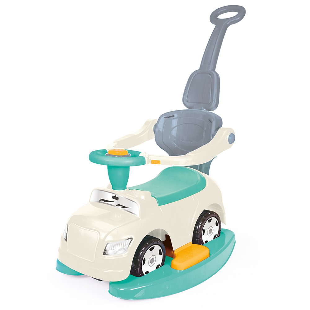 Dolu Step Car 4-in-1 Grow-Along Ride-On Car with Rocking Seat