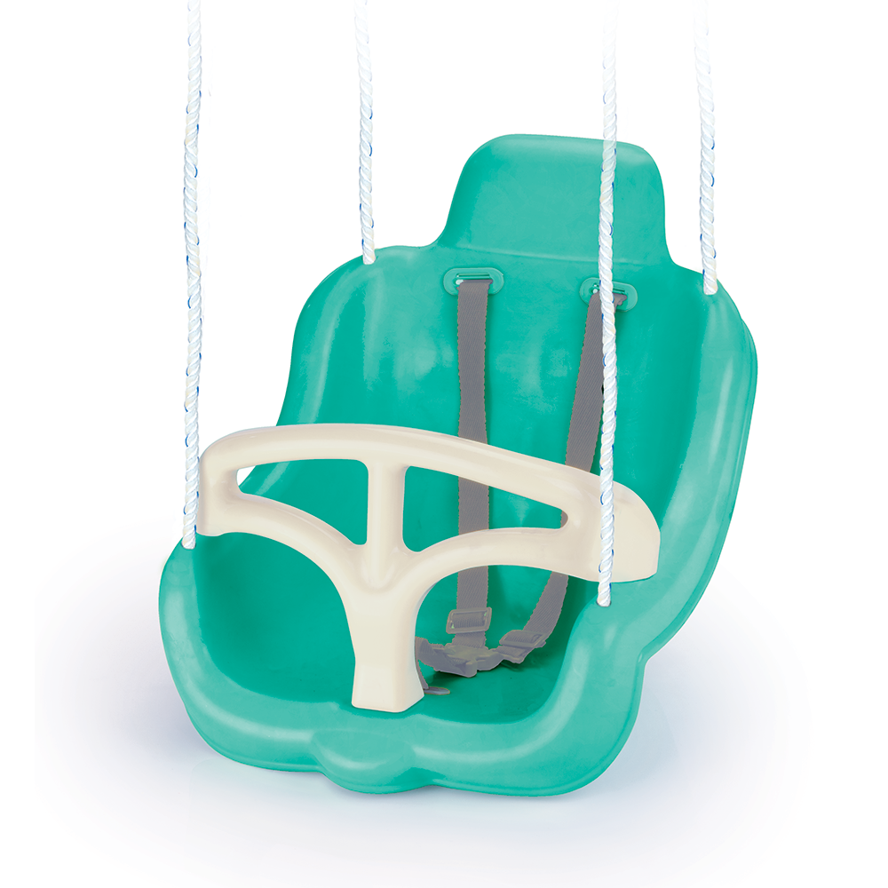 Dolu Rocking Chair Blue/White - Suitable from 12 Months