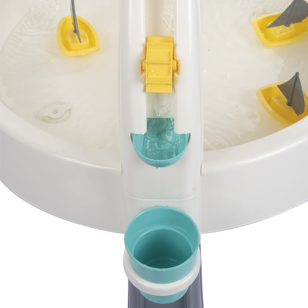 Dolu Fountain Sand/Water Table with Accessories White/Grey - Suitable from 24 Months