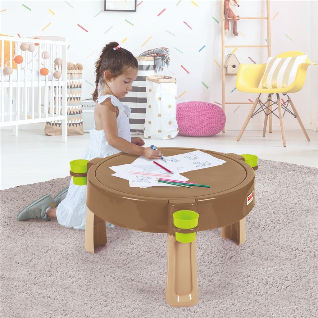 Dolu 4-in-1 Garden, Water and Play Table 98x98x65cm for Children