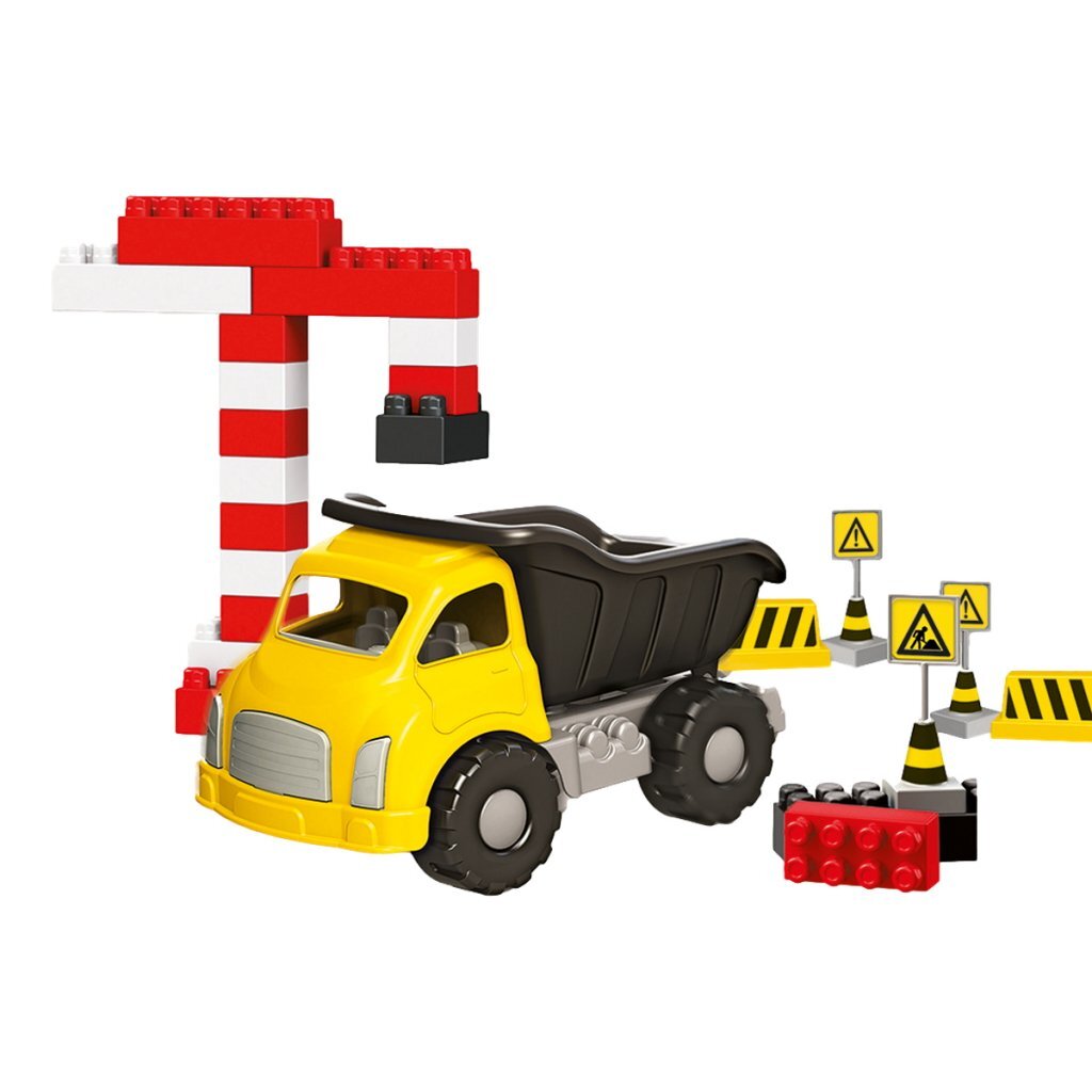 Dolu Jumbo Construction Truck with 40 Accessories 3 Years+ 40-piece