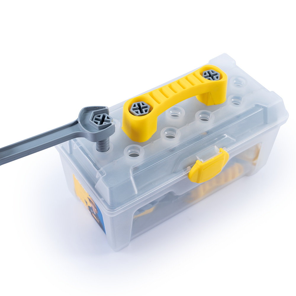Dolu Tool Box Playset with 30 Toy Tools 3 Years+ 30-Piece