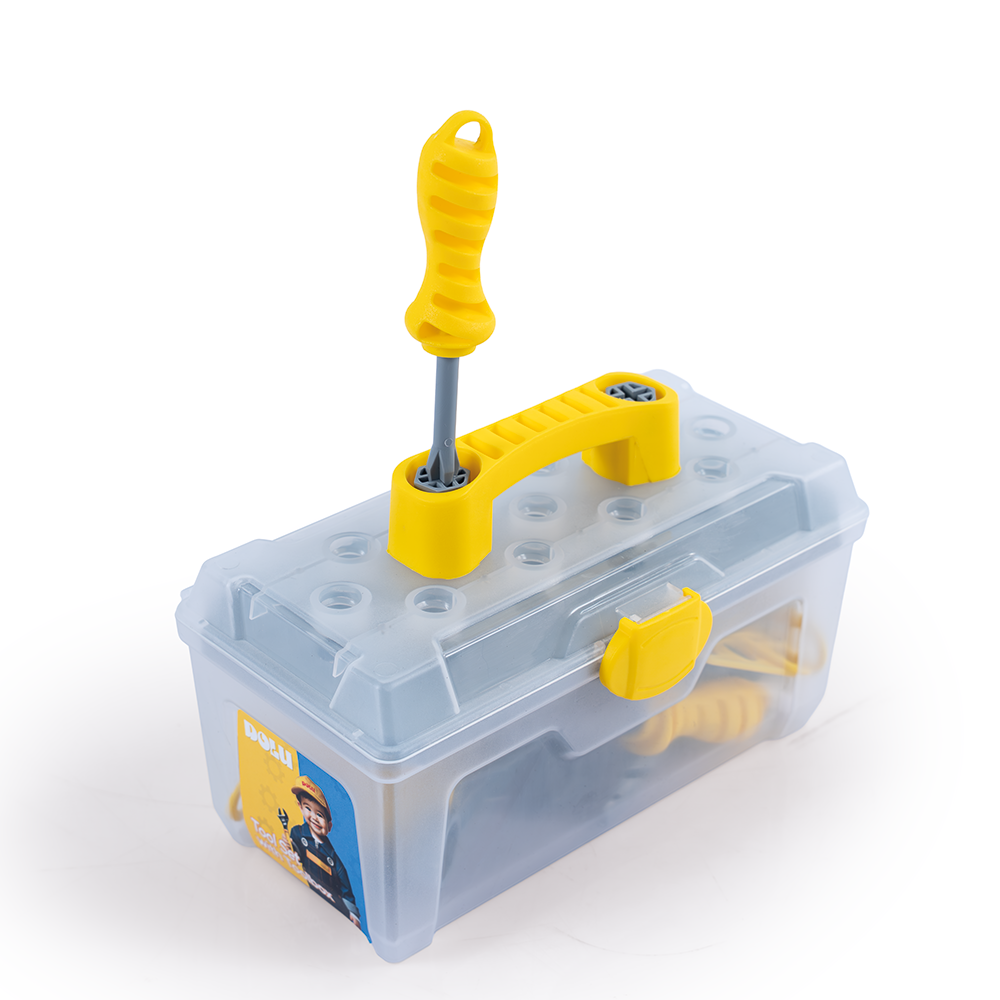 Dolu Tool Box Playset with 30 Toy Tools 3 Years+ 30-Piece