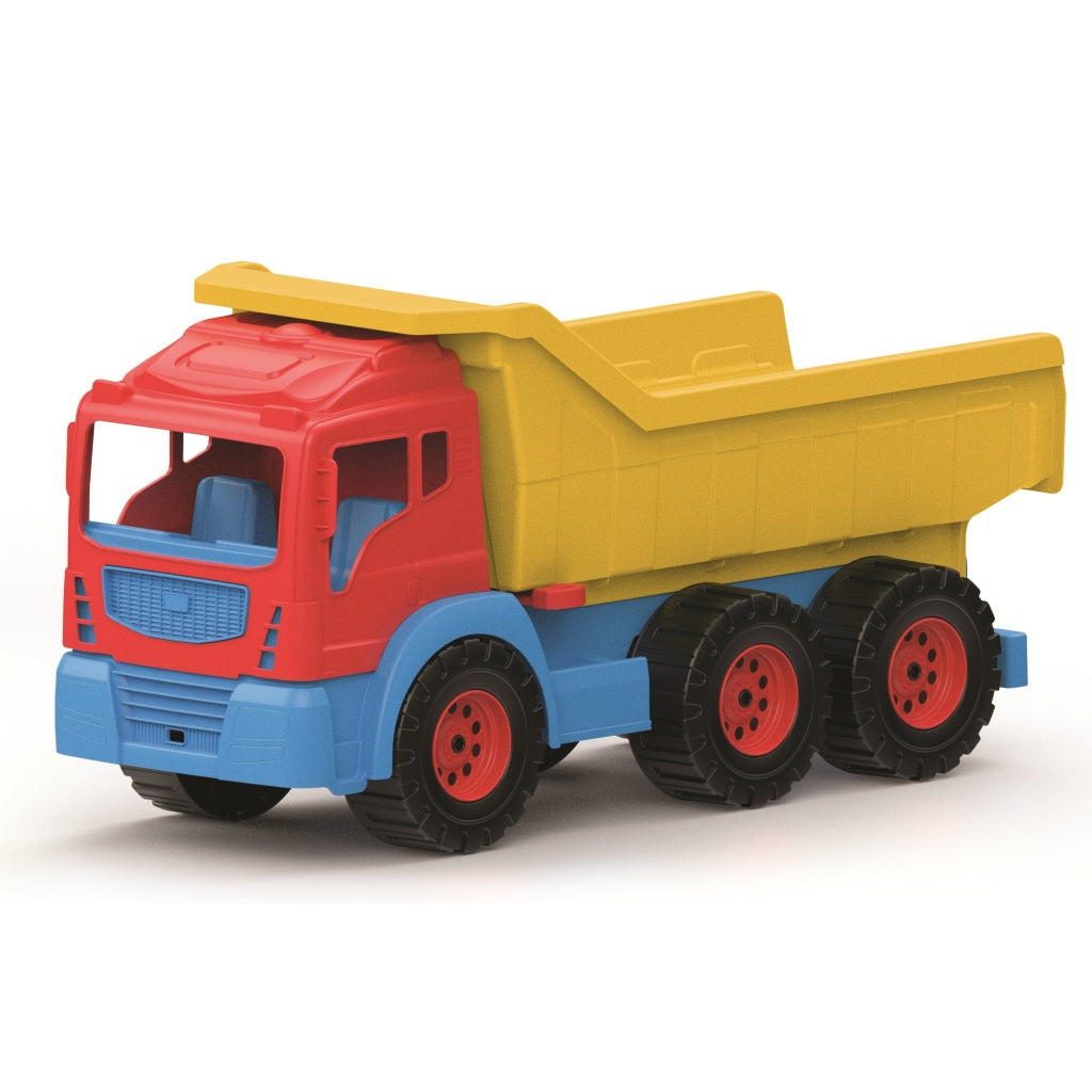 Dolu Large Truck Red/Yellow 33.8x68.5x25.2 cm - Creative Toy Truck for Ages 3+