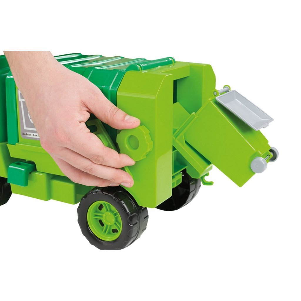 Dolu Garbage Truck 43 cm - Suitable for Children from 18 Months - Green