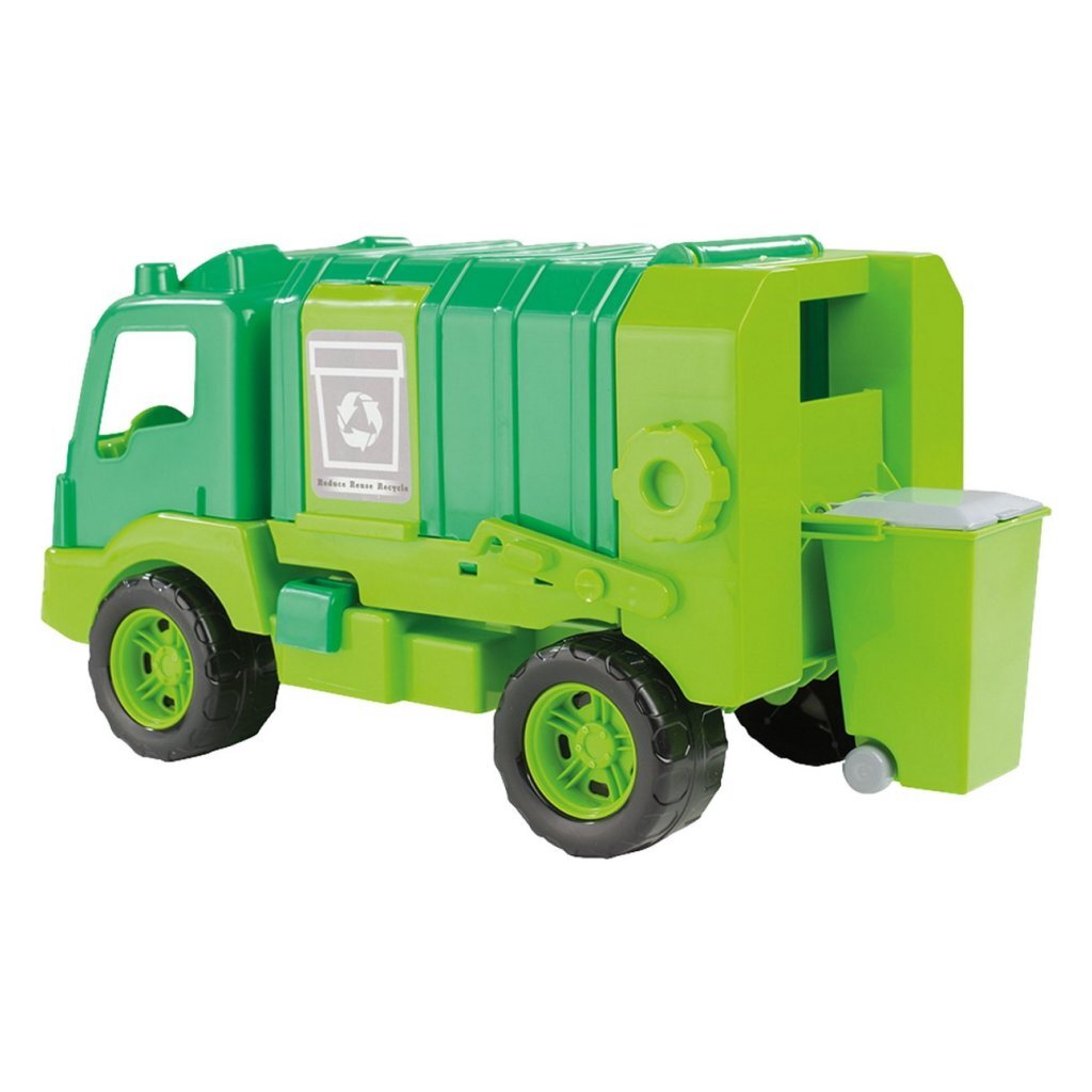 Dolu Garbage Truck 43 cm - Suitable for Children from 18 Months - Green