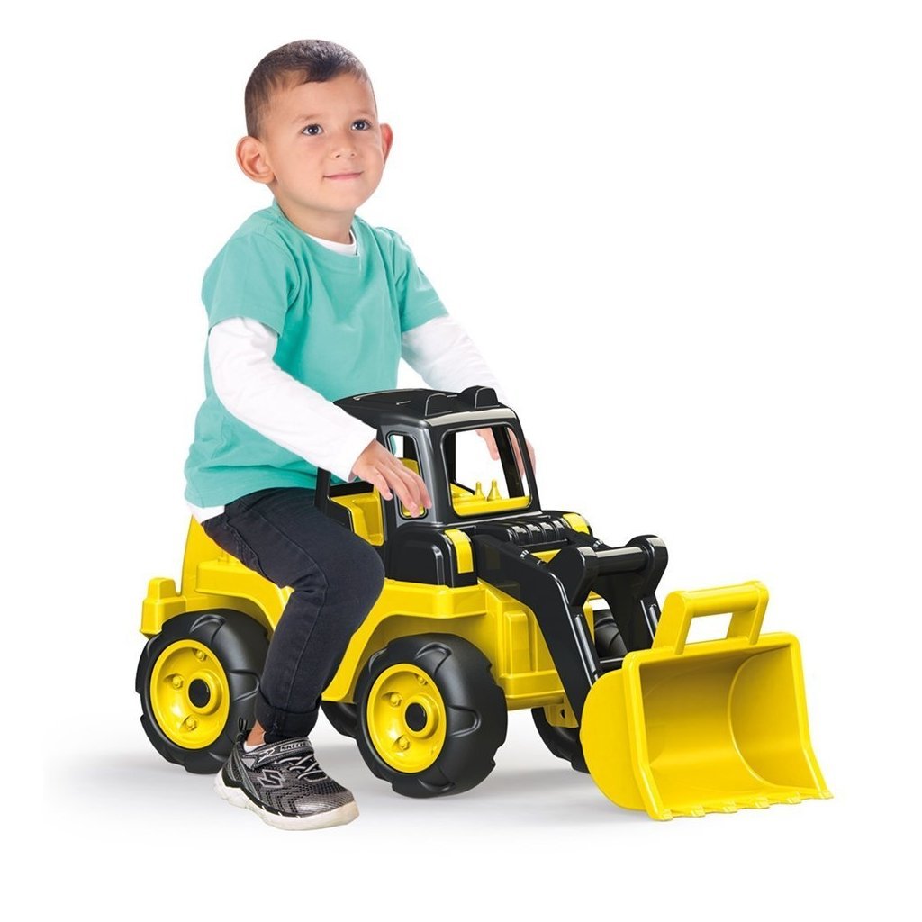 Dolu Max Power Bulldozer Ride-on Car 36x72x31cm Yellow/Black - Toy for Kids 3+