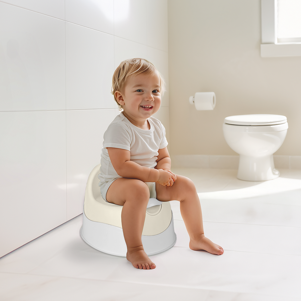 Dolu My First Toilet Training Potty Beige/Sand - For Toddlers 18 Months+