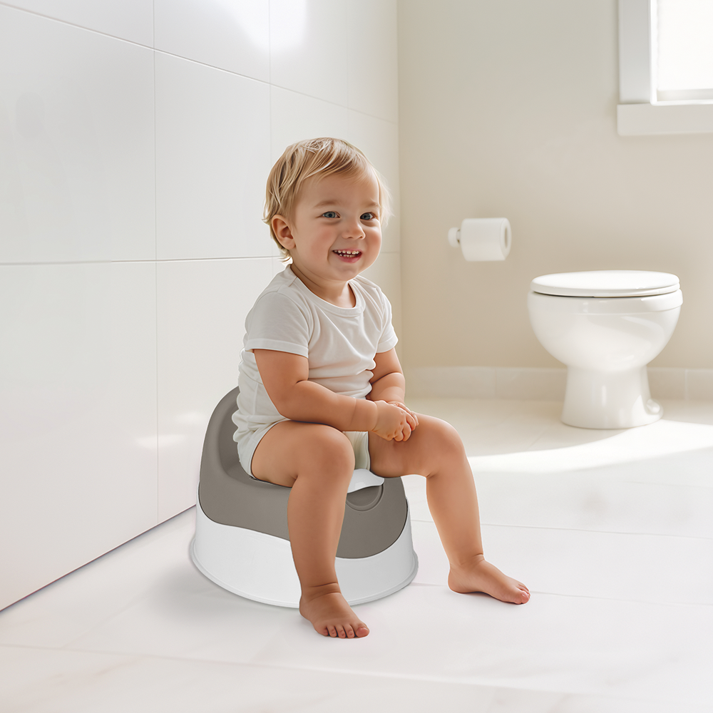 Dolu My First Toilet Training Potty Stone Gray - For Toddlers 18 Months+