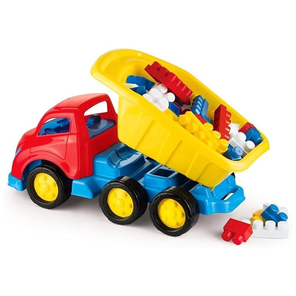 Dolu Jumbo Blocks with Maxi Truck 50-piece - Building Toy for Kids 12 Months+