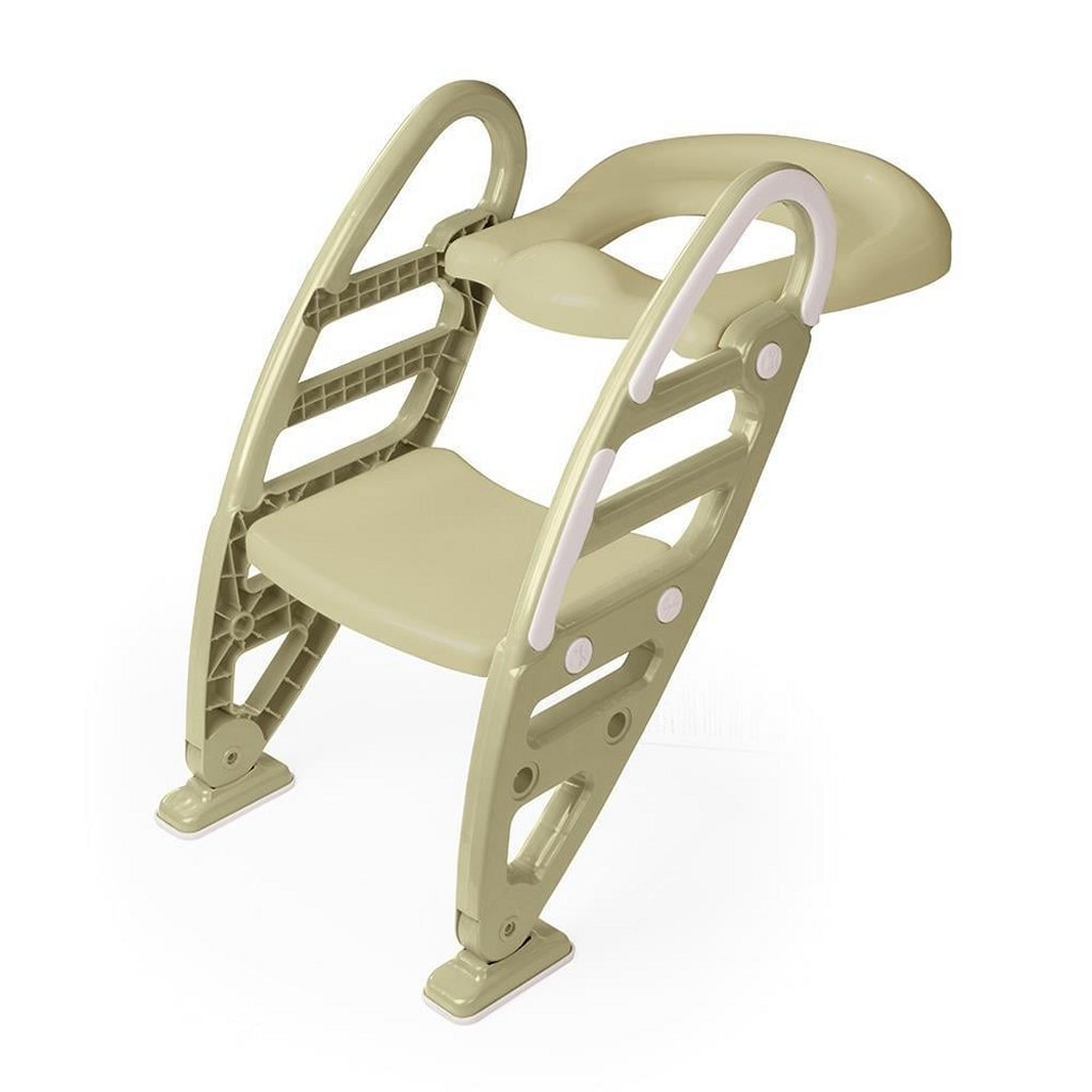 Dolu Nuve Non-Slip Toilet Ladder Adapter Pastel Green 61x39x58 cm