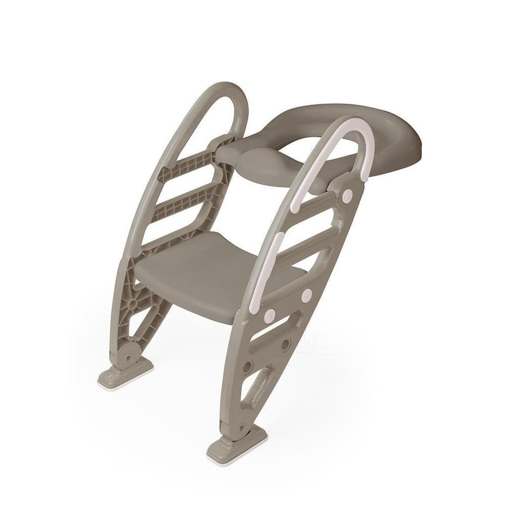 Dolu Nuve Non-Slip Toilet Ladder Adapter Stone Grey 61x39x58 cm