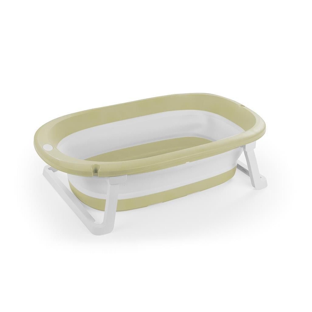 Dolu Baby Foldable Bath Pastel Green/White 75.5x46.5x20.5 cm
