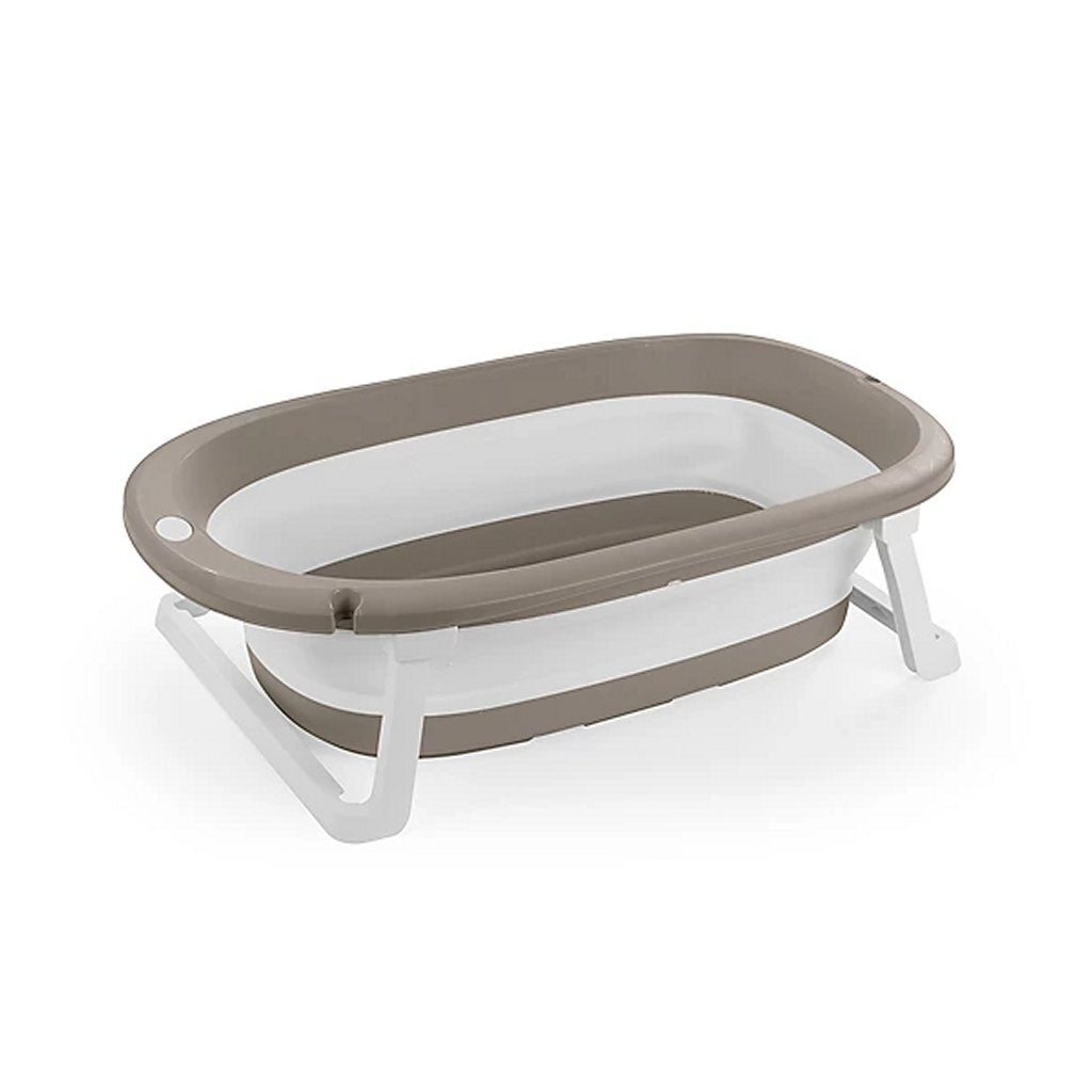 Dolu Baby Foldable Bath 75.5x46.5x20.5 cm Stone Grey/White