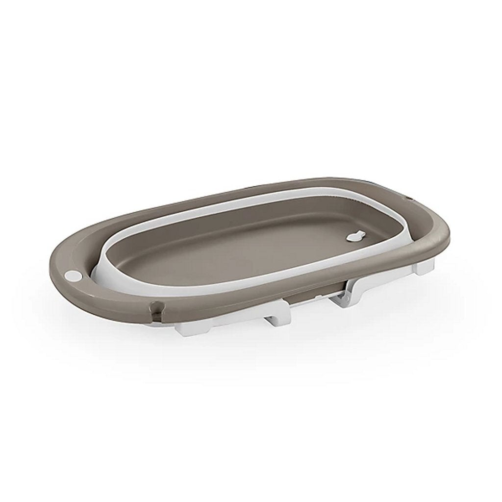 Dolu Baby Foldable Bath 75.5x46.5x20.5 cm Stone Grey/White