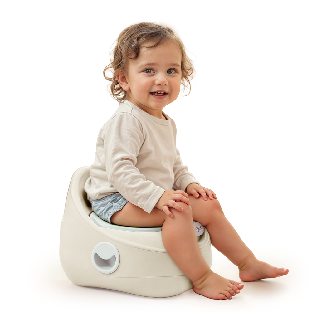Dolu My Size Potty Relax Beige - Realistic Training Toilet for Toddlers